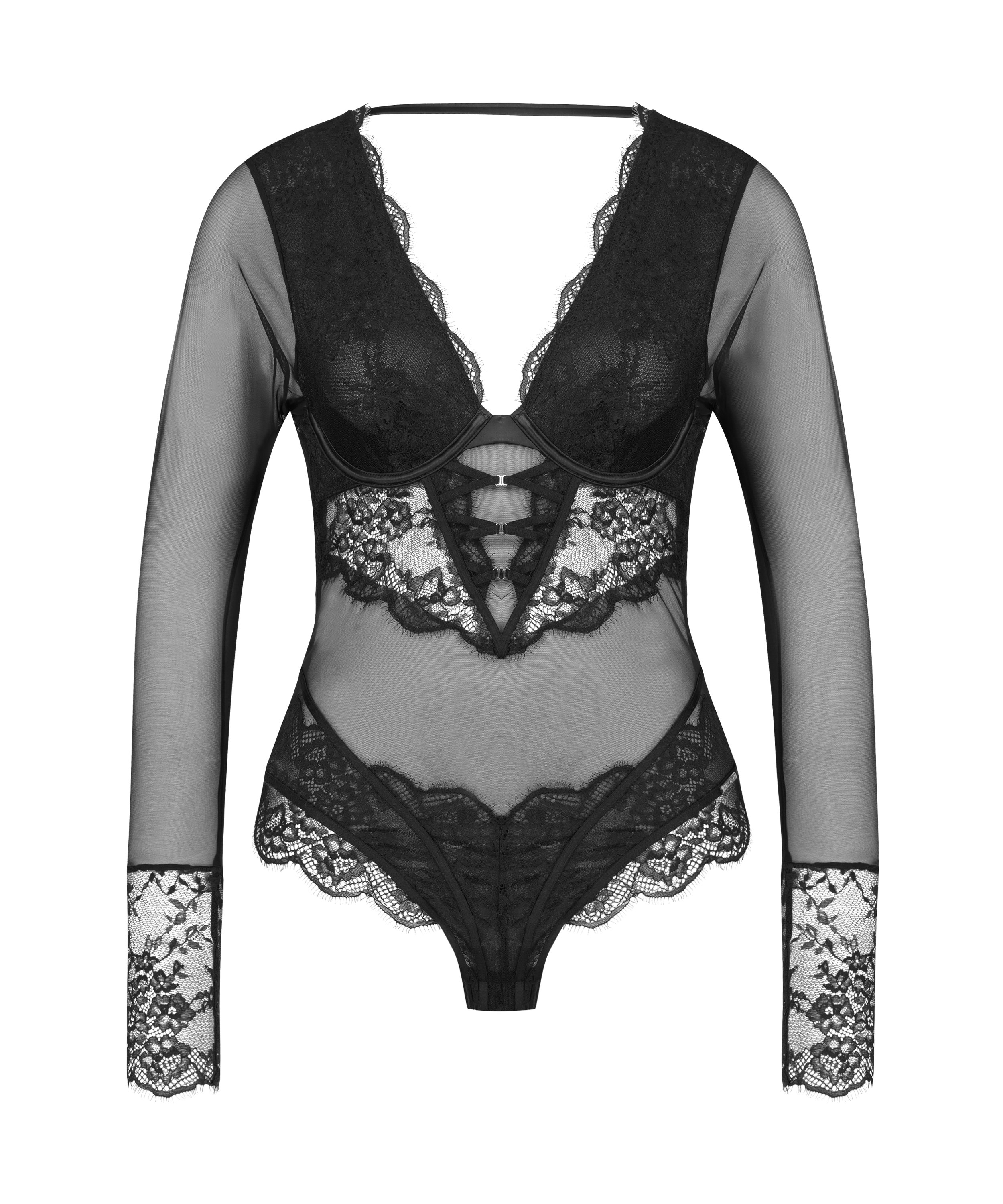 Julia underwired body Lucy Hale, Black, main