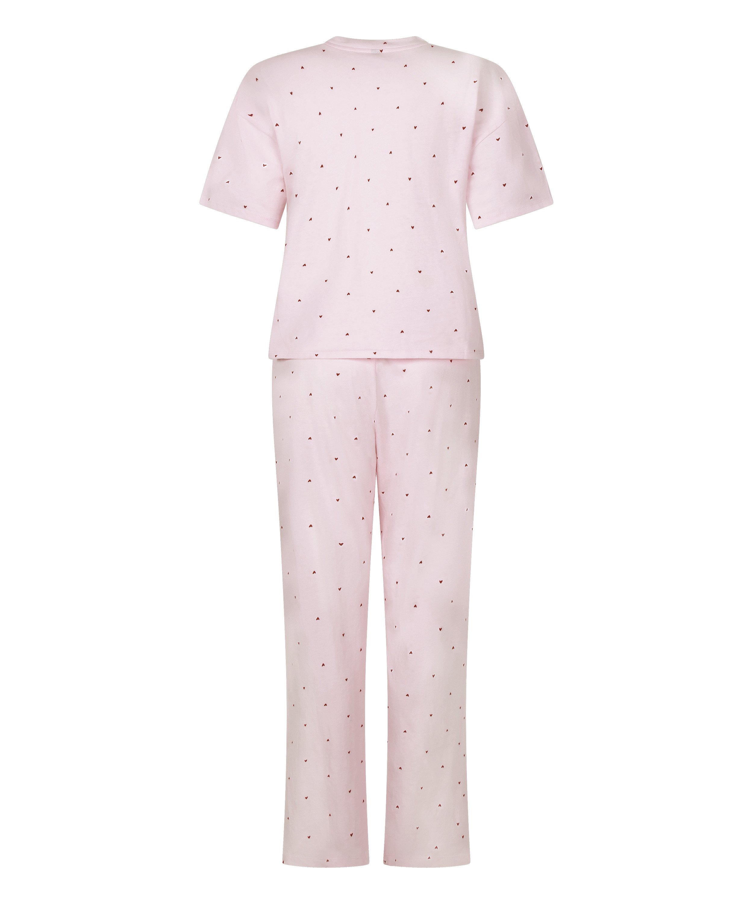 Pyjama Set Cotton Print, Pink, main