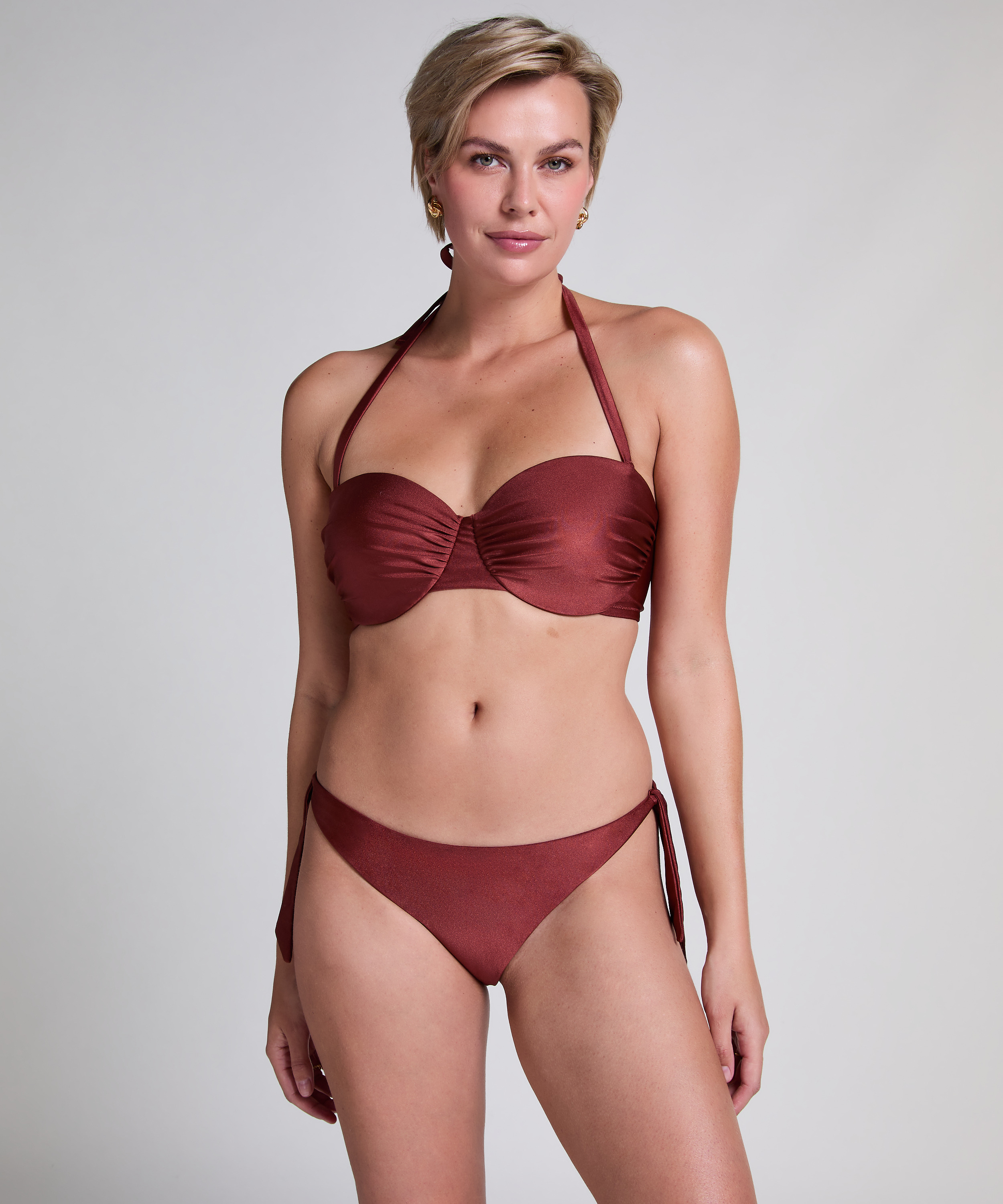 Dune Cheeky Bikinibottom, Red, main