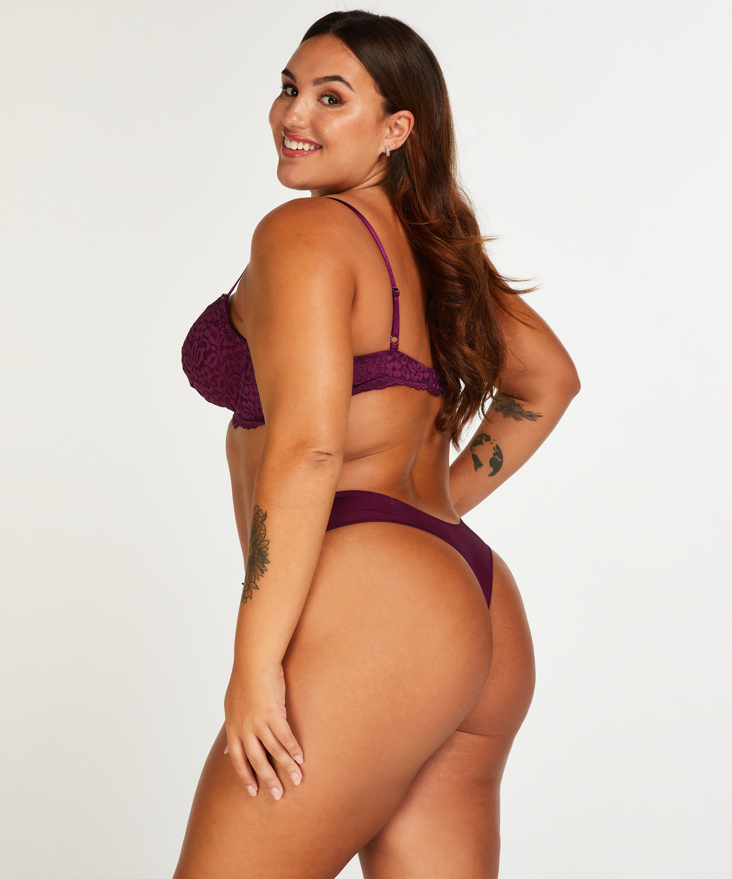 Rose Thong, Purple, main