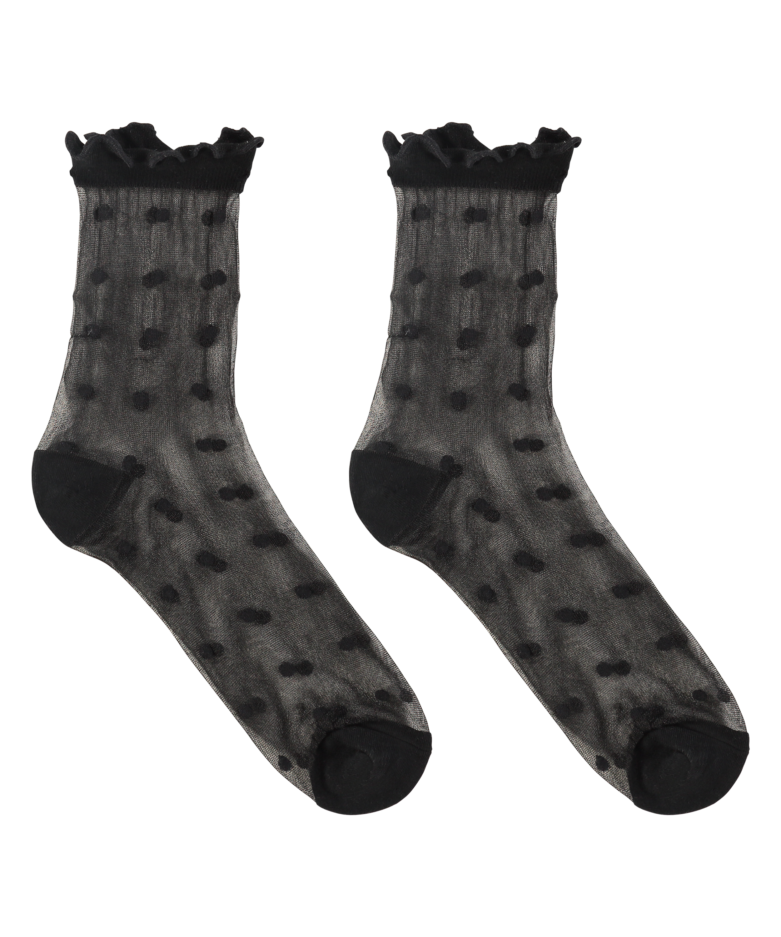 1 pair of Fashion socks, Black, main