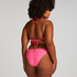 Hula Cheeky Tanga Bikini Bottoms, Pink