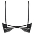 Donatella Longline Bralette, Black