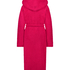 Fleece Bathrobe, Pink