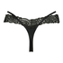 Willow Low RiseThong, Black