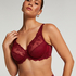Diva Non-Padded Underwired Bra, Red