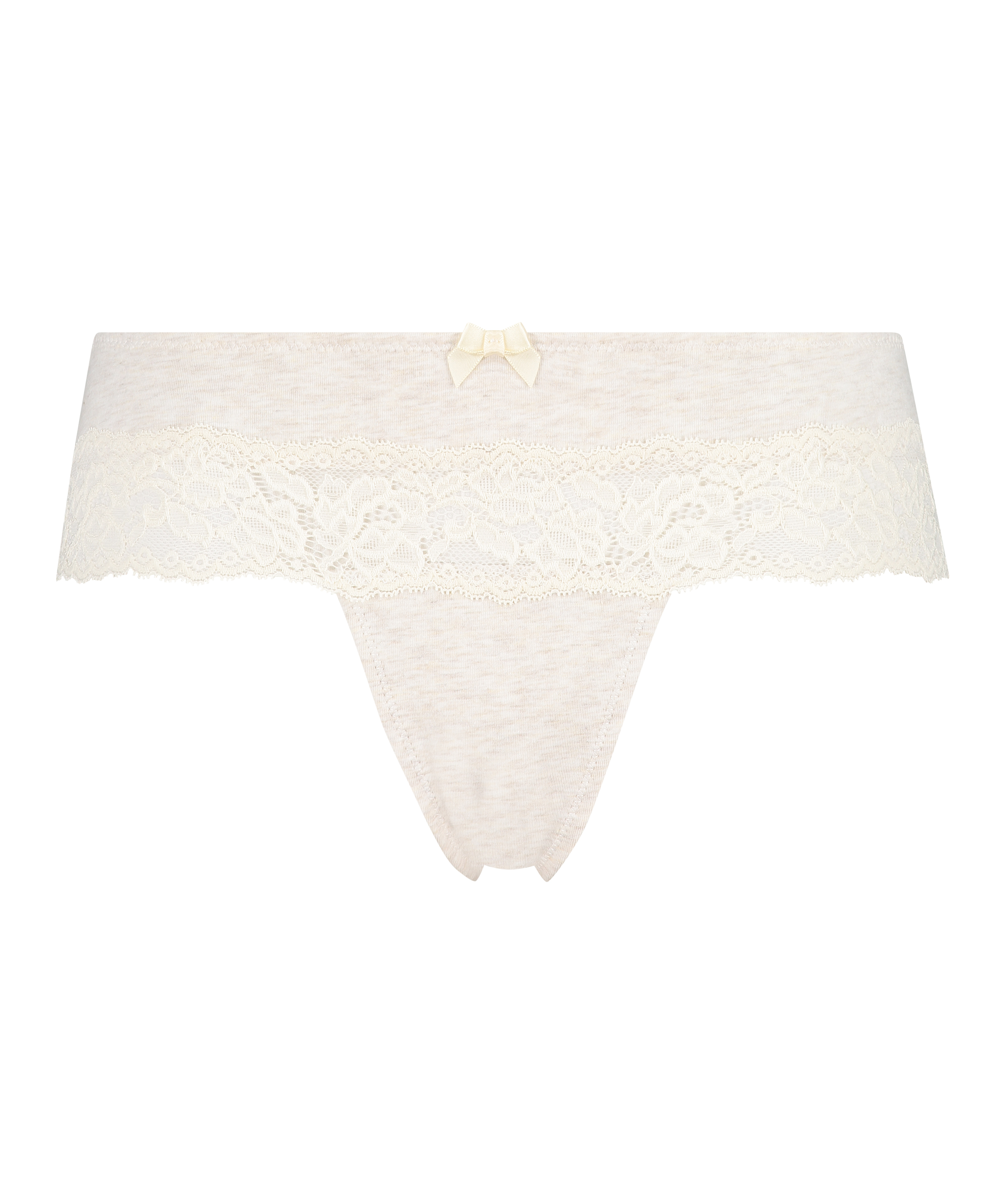 Cotton boxer thong, Beige, main