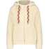 Fleece cardigan, Beige