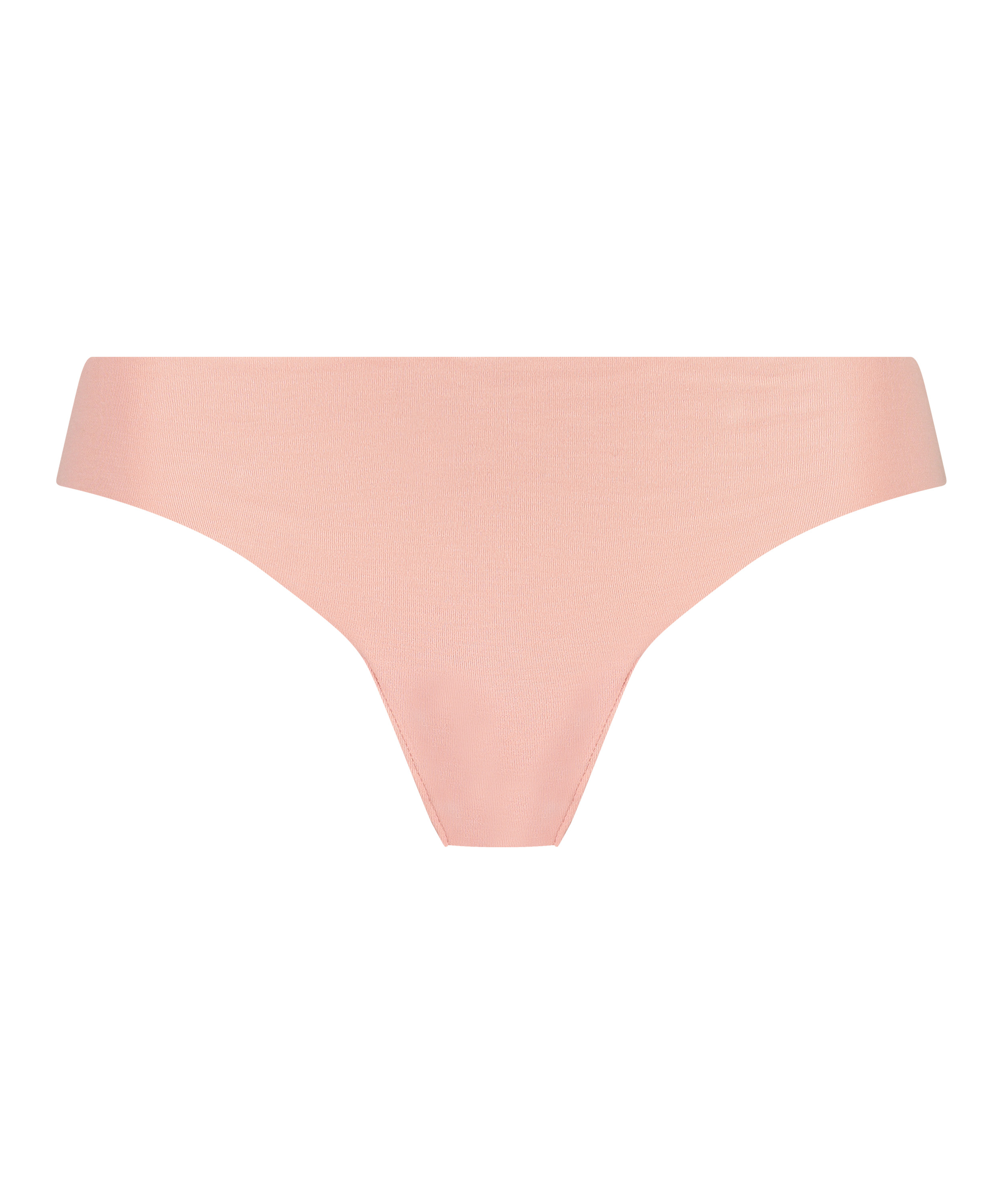 Invisible cotton thong, Pink, main