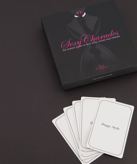 Sexy Charades Game, Black