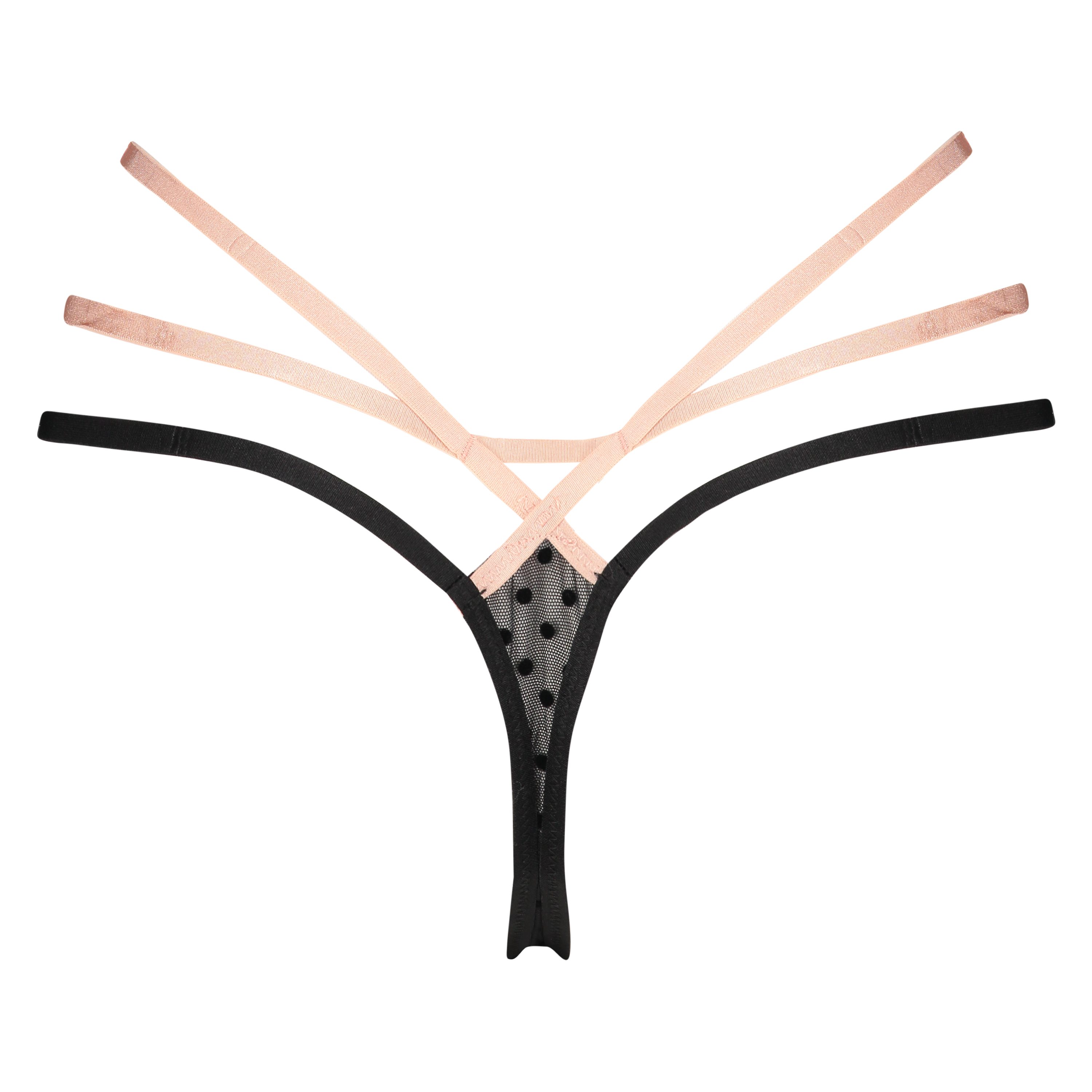 Sylvia thong, Black, main