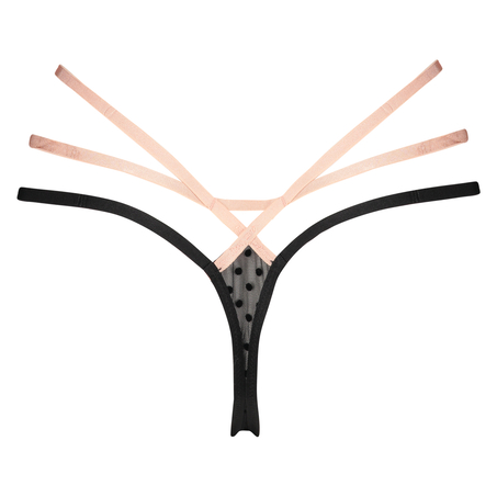 Sylvia thong, Black