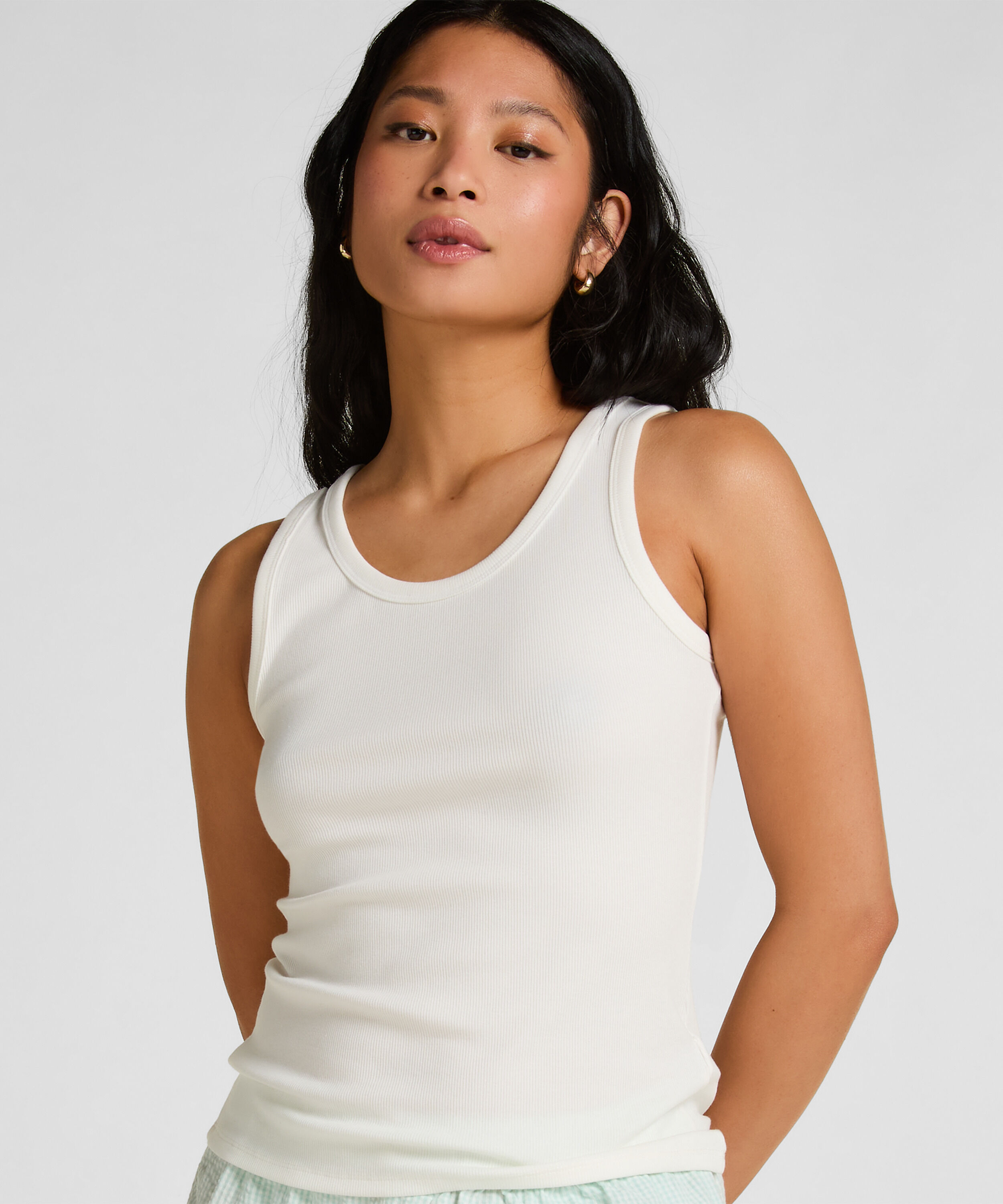 Singlet Jersey, White