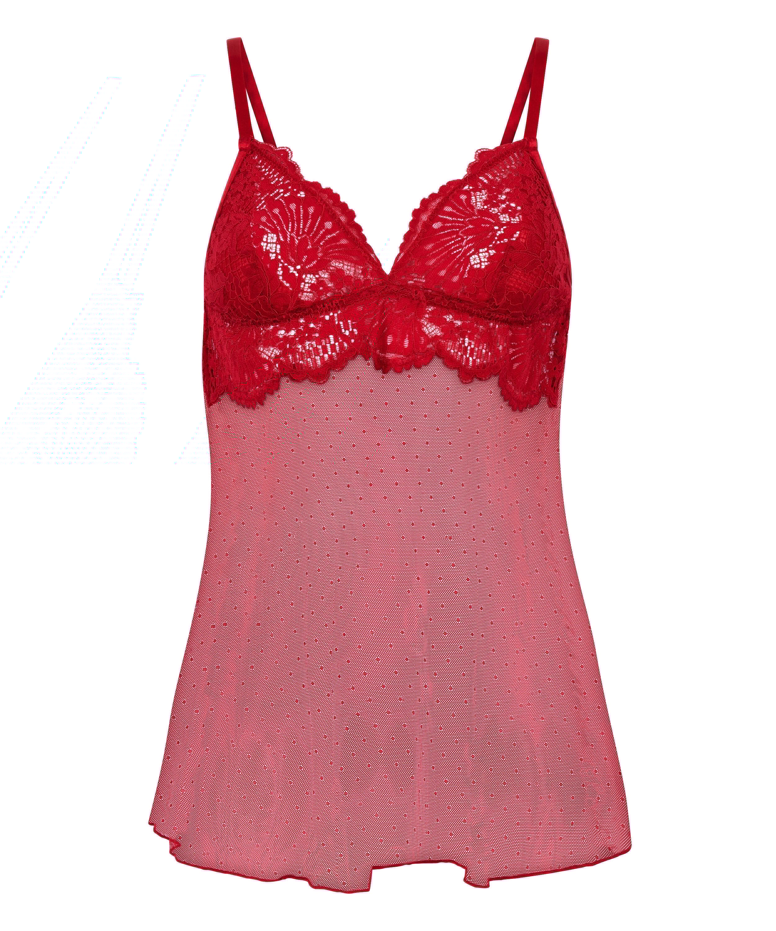 Whitney Babydoll , Red