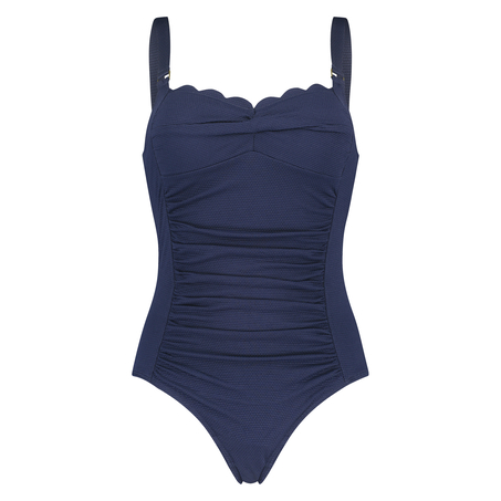 Scallop Dreams Ocean Swimsuit, Blue