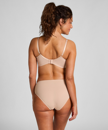 Nina Non-Padded Underwired Minimizer Bra, Beige
