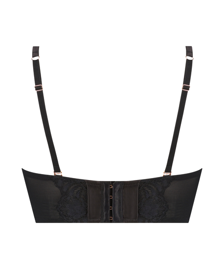 Jamie Padded Underwired Strapless Bra, Black