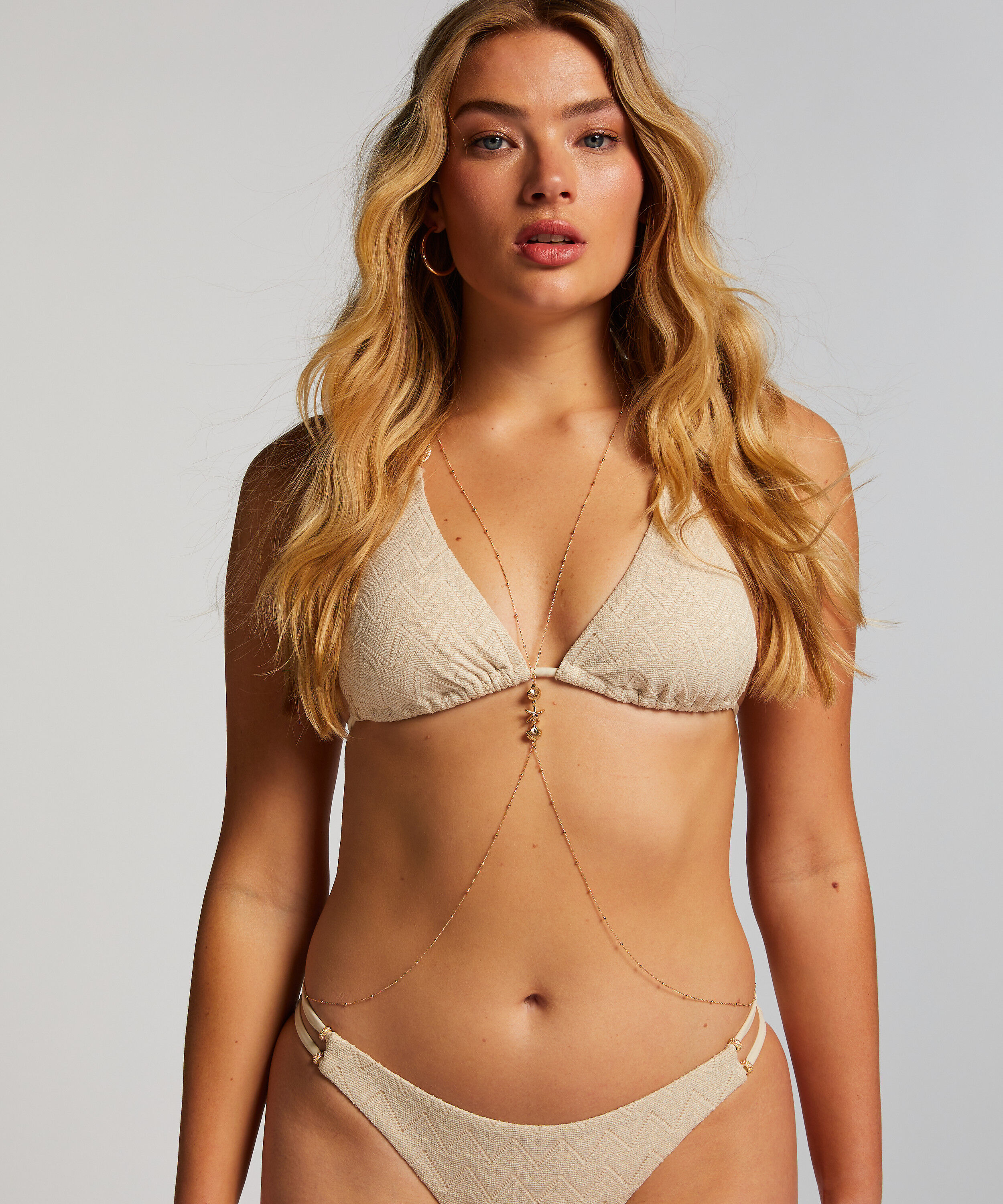 Harness Body Chain, Yellow