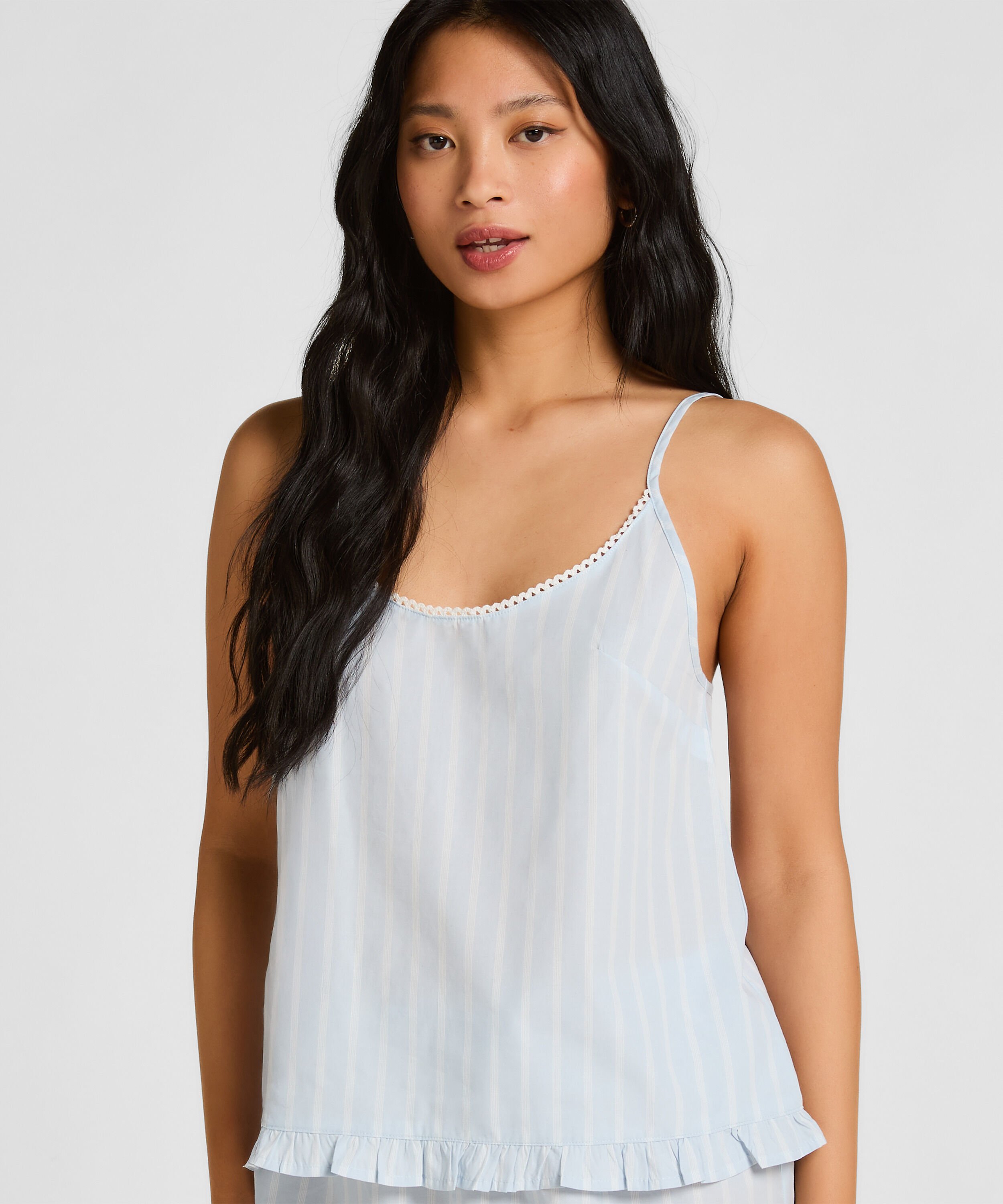 Cami Woven, Blue Cami Woven, Blue