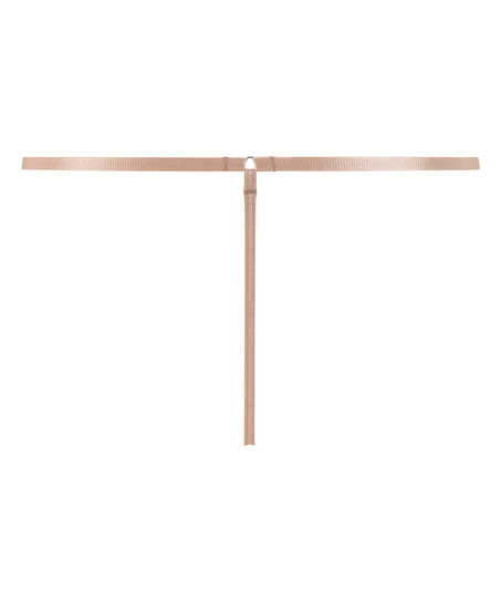 Free The Nipple Thong, Brown