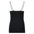 Seamless spaghetti top, Black