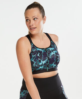 HKMX The Pro sport bra Level 3, Blue