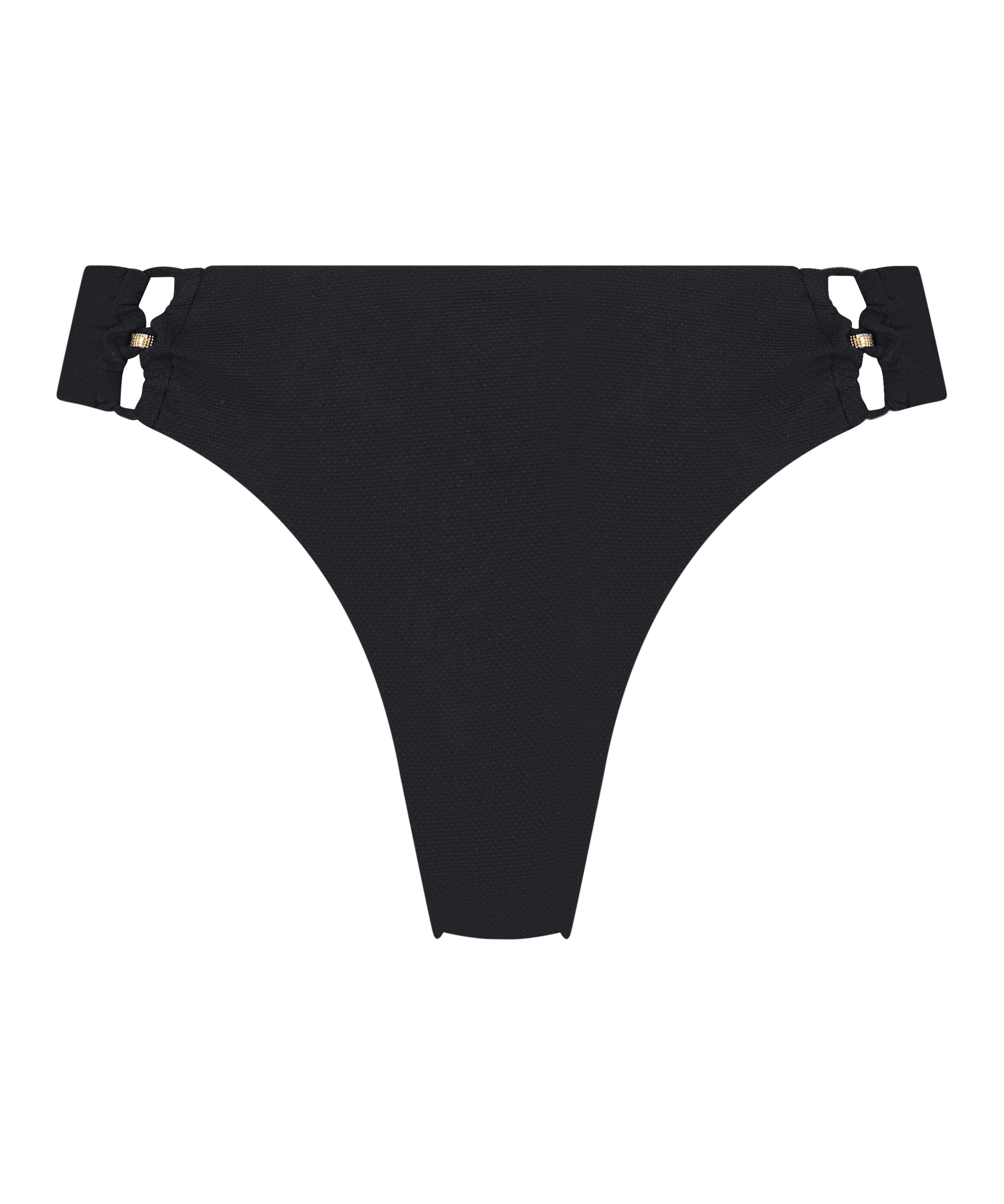 Holbox Rio Bikini Bottoms, Black