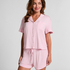 Essential Jersey Short-Sleeved Jacket, Pink