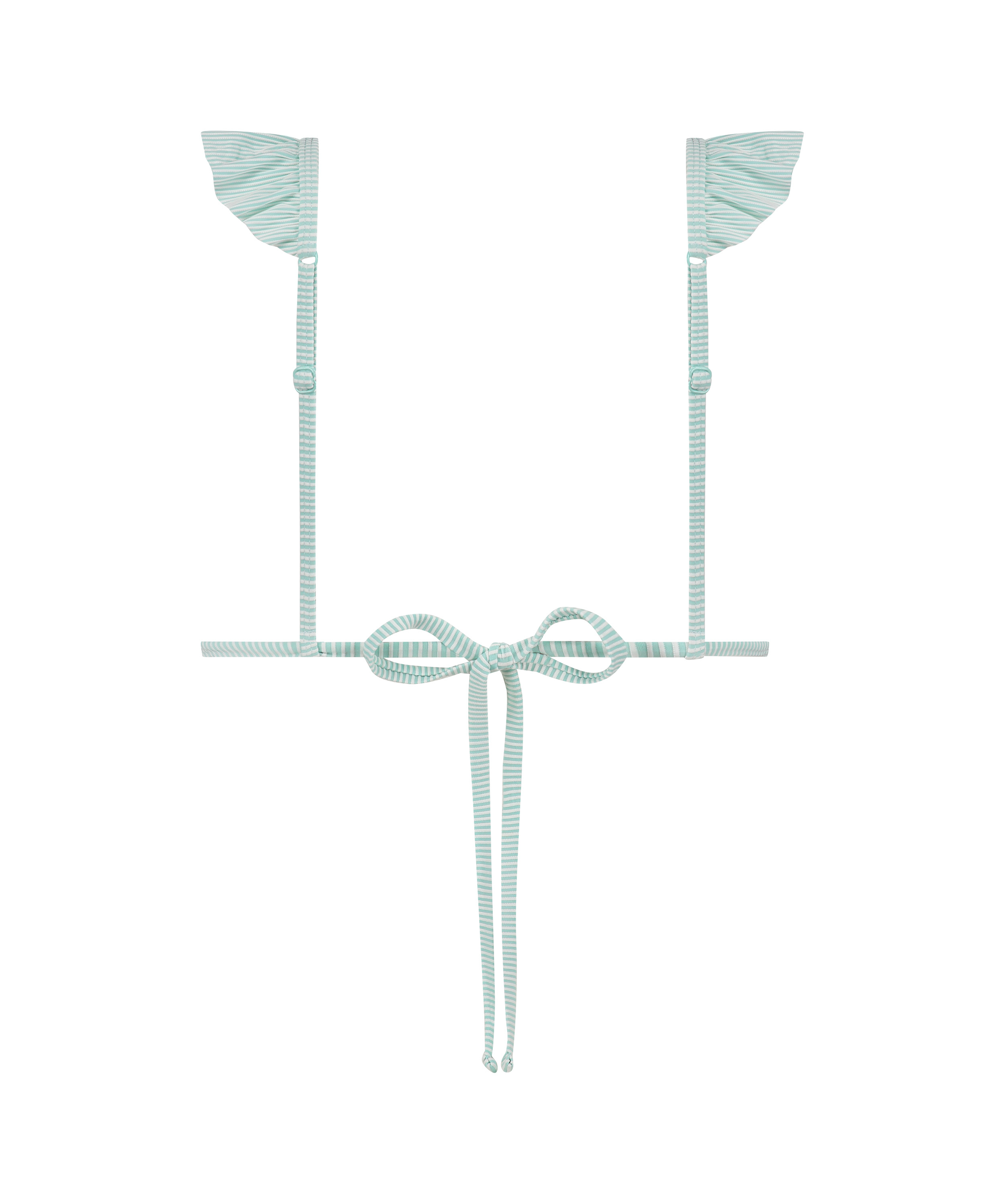 Fiji Triangle Bikini Top, Blue, main