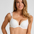Posie Padded Underwired Maximizer Bra, White