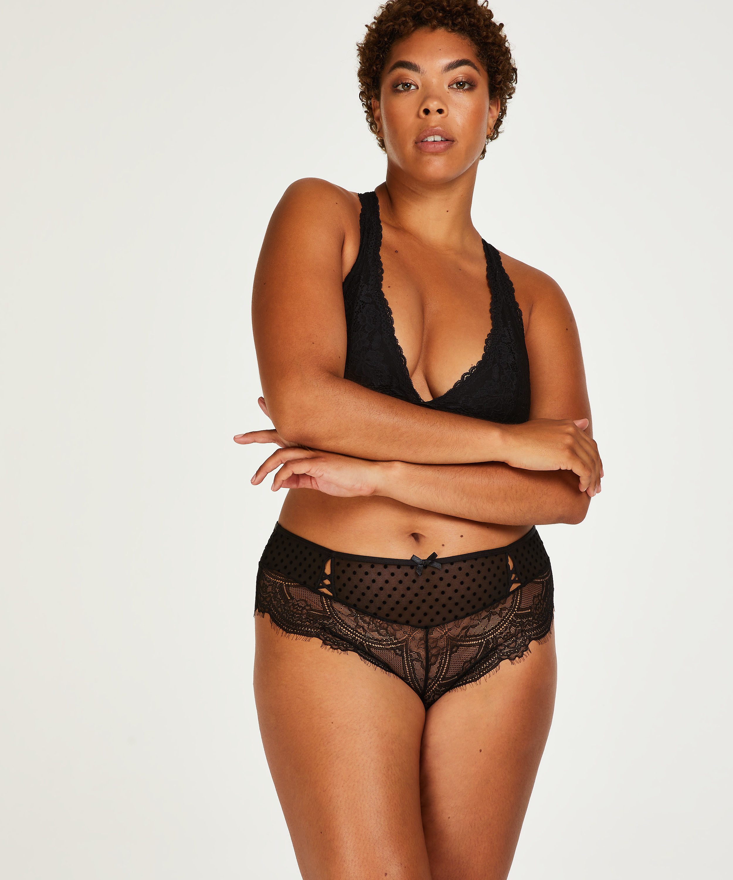 Aylin Curvy Brazilian, Black, main