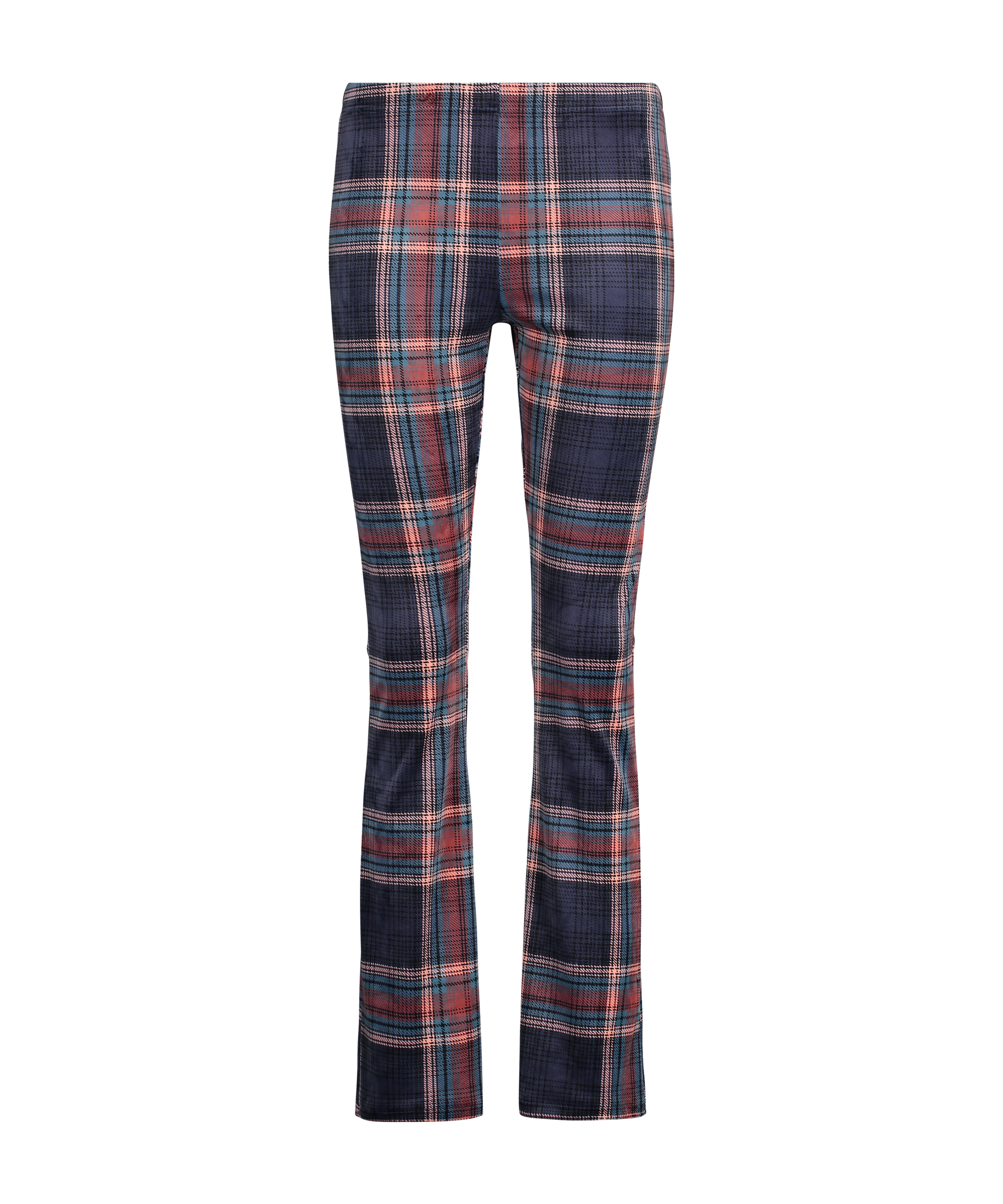 Velvet leggings, Blue, main