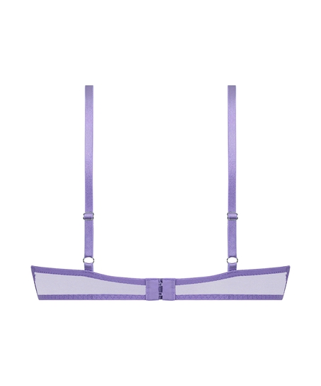 Isabella Padded Push-Up Underwired Bra, Purple