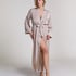 Satin Kimono, Beige