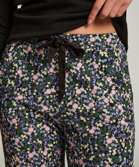 Petite Pyjama Bottoms, Black