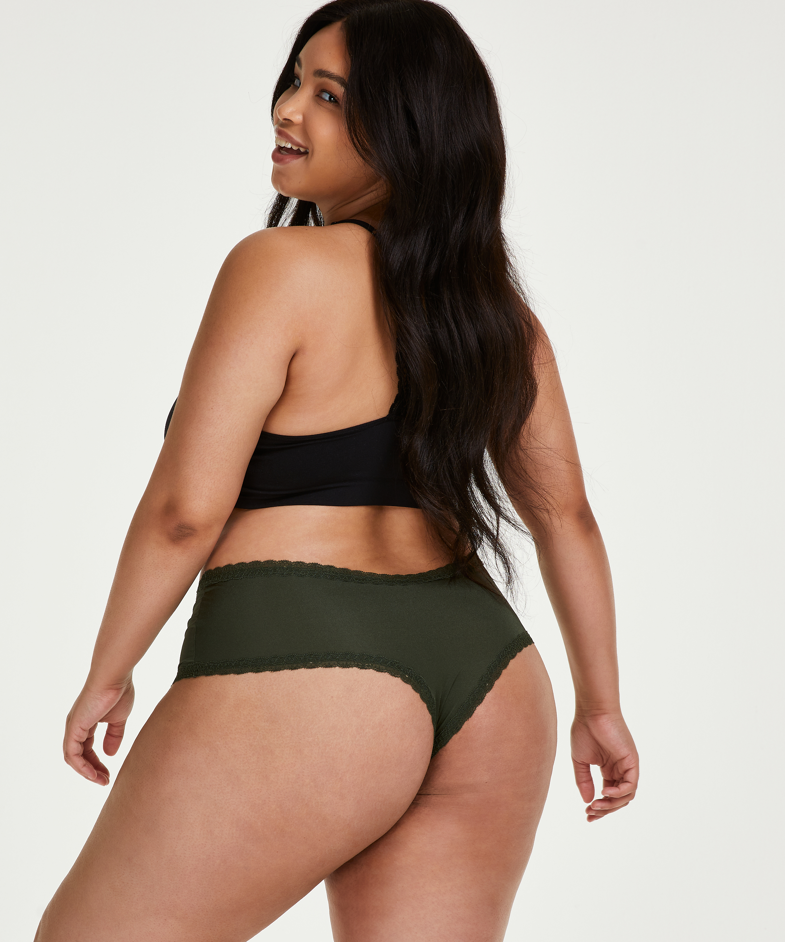 Vixen V-shaped Brazilian Curvy, Green, main