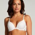 Angie Padded Underwired Push-Up Bra, White