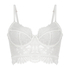 Jamie Non-Padded Underwired Longline Bra, White