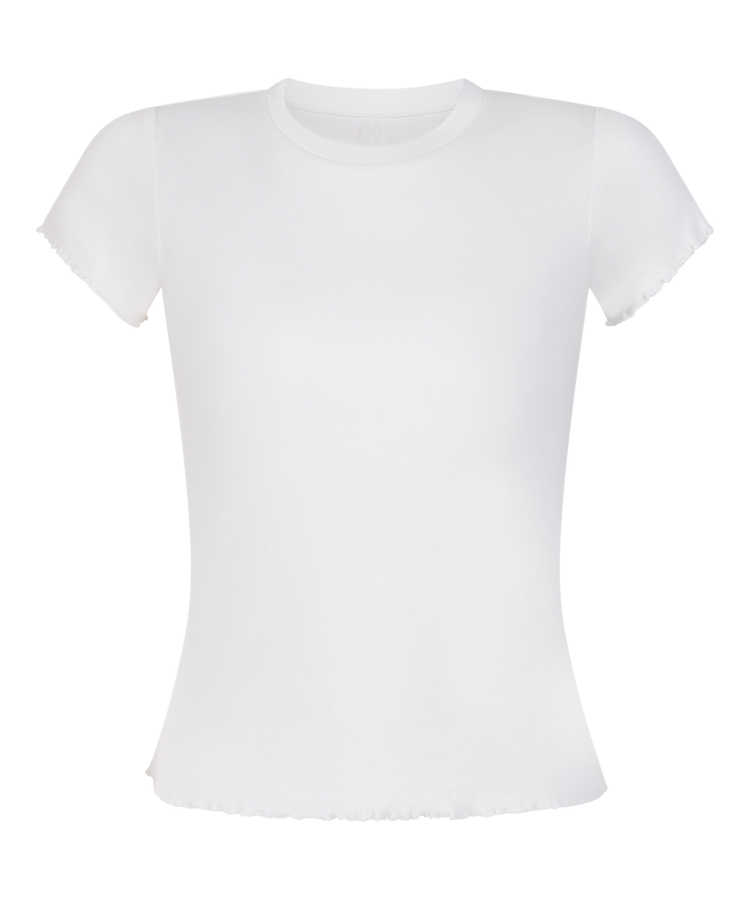 Short Sleeve Cotton Shirt, White