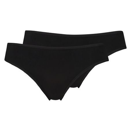 2 Cotton Briefs Kim, Black