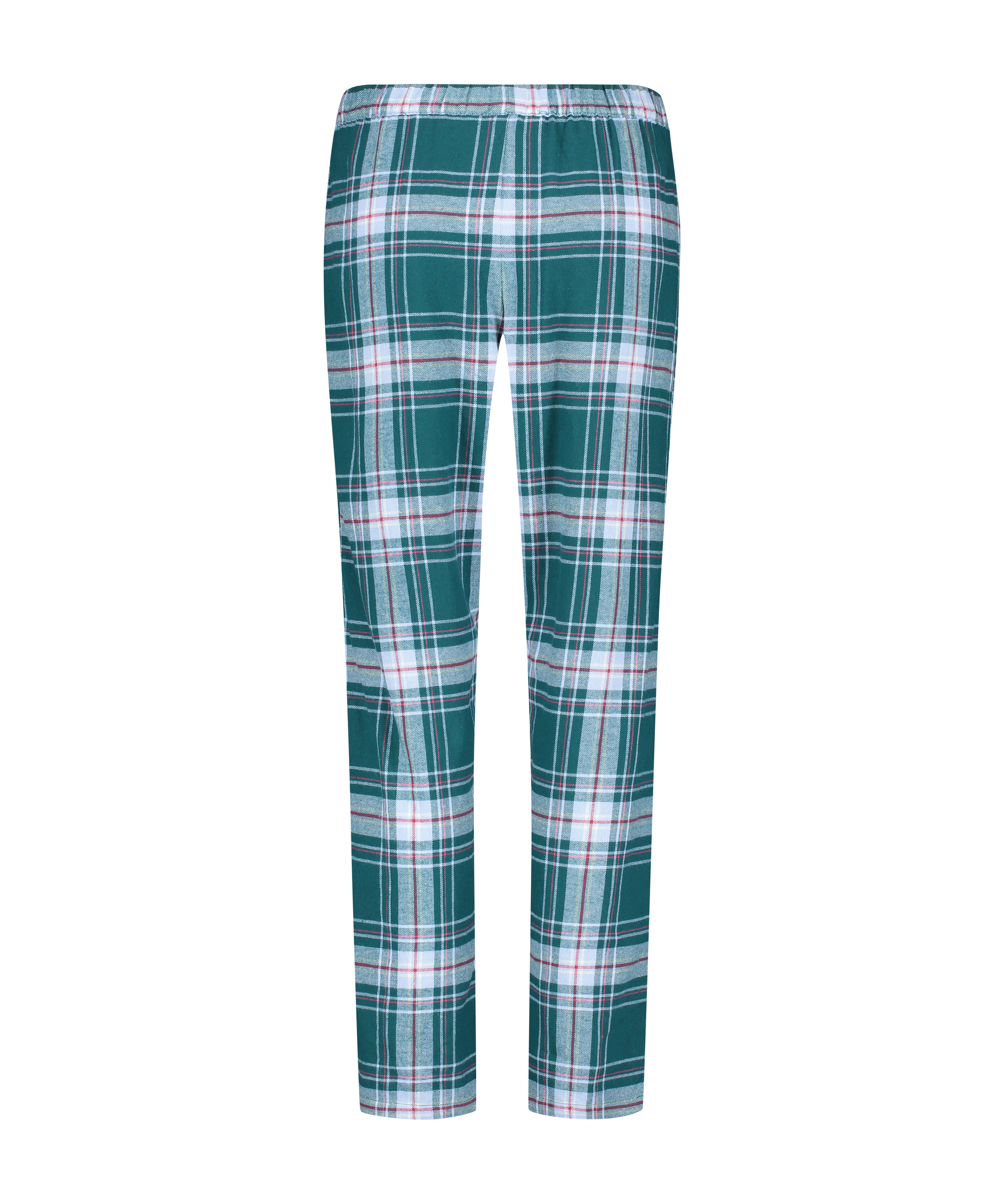 Twill Check Pyjama Pants, Blue, main