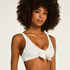 Dune Non-padded Underwire Bikini Top, White
