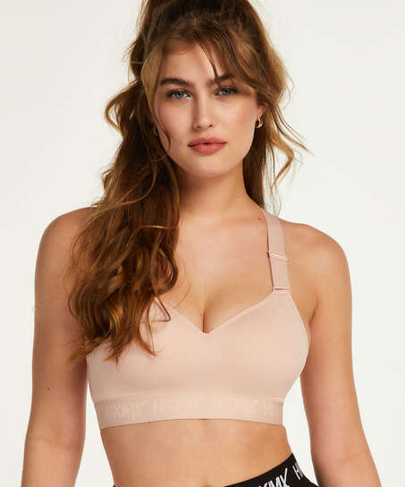 HKMX Sports bra The All Star Level 2, Pink
