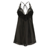 Slip dress Lessie Satin, Black