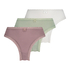 3 Pack Knickers, Green