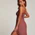 Nora Lace Slip Dress, Purple
