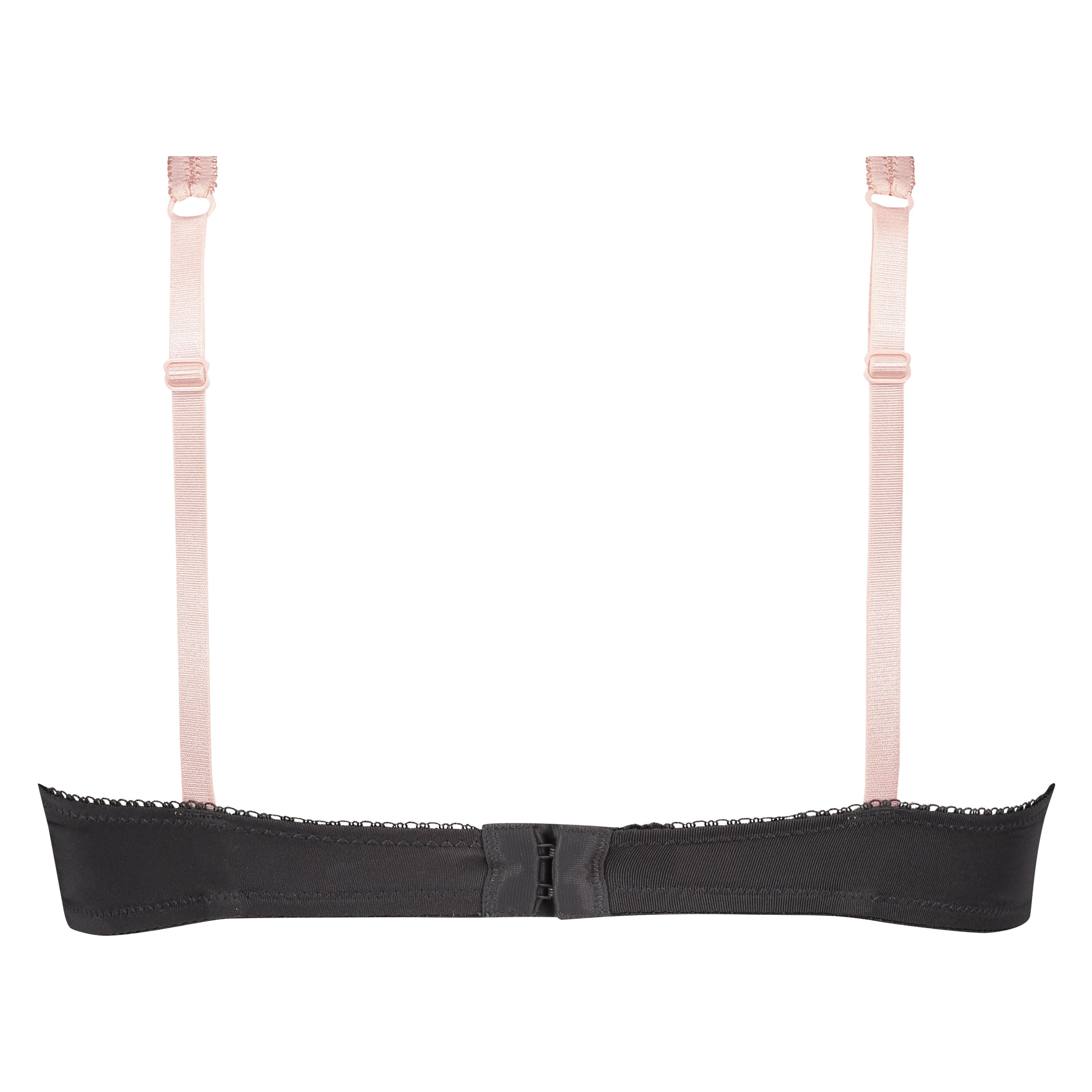 Secret Lace Padded Underwired Bra, Grey, main