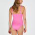 Scallop Shaping Swimsuit, Pink