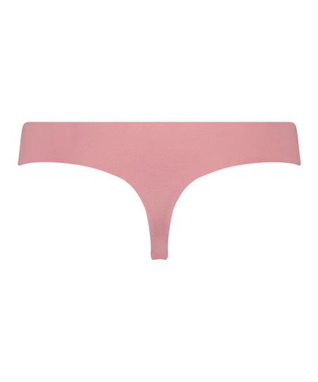 Invisible cotton thong, Purple