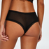 Zabrina V-shape Brazilian knickers, Black